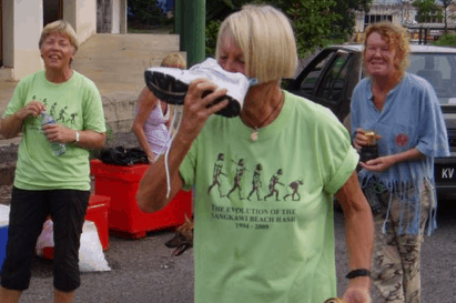 if-the-shoe-fits Langkawi Beach Hash House Harriers