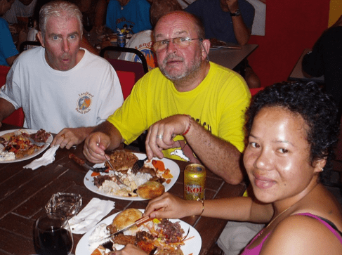 hash-dinner Langkawi Beach Hash House Harriers